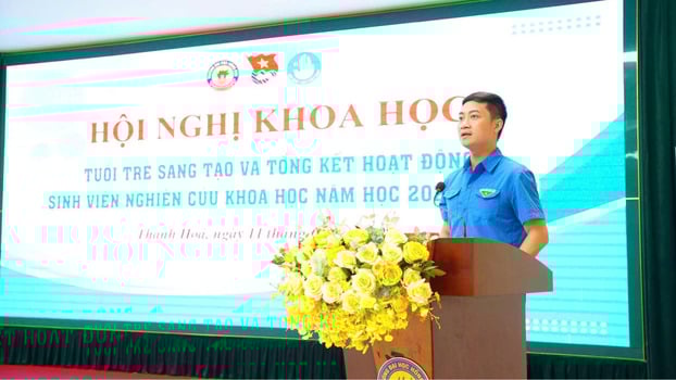 PGS.TS Đoàn Văn Trường tham gia hội thảo khoa học  (Ảnh: NVCC)