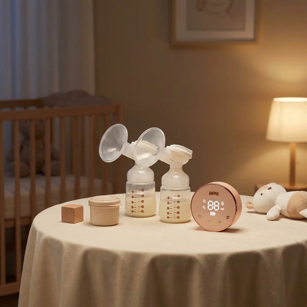 Animo Maxflow Lite tích hợp chế độ mô phỏng bé bú, vừa hút vừa massage nhẹ nhàng giúp mẹ tránh xa tắc sữa.