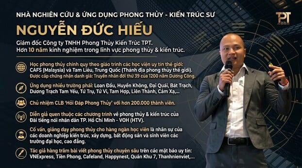 Chuyên gia phong thuỷ - Kiến trúc sư Nguyễn Đức Hiếu