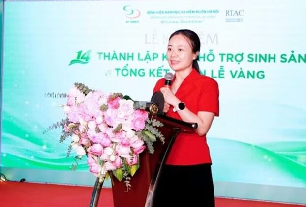 ThS.BS Lê Thị Thu Hiền, Giám đốc chuyên môn Bệnh viện Nam học và Hiếm muộn Hà Nội.
