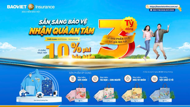 Chương trình mang đến tổng giá trị ưu đãi lên tới 3 tỷ đồng