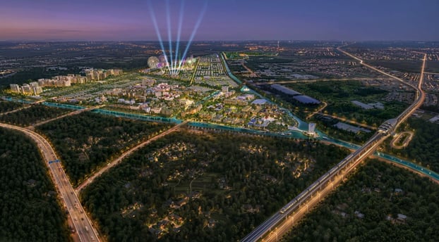 Tọa lạc tại cửa ngõ Tây Bắc, Vinhomes Sài Gòn Park sở hữu vị trí chiến lược đón đầu làn sóng bứt phá của toàn khu vực