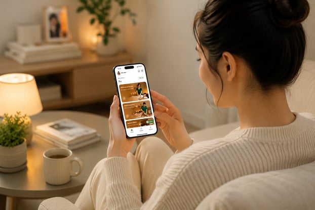 Kinh tế chia sẻ mang đến giải pháp đặt lịch dịch vụ chăm sóc cá nhân tại nhà một cách nhanh chóng và minh bạch.