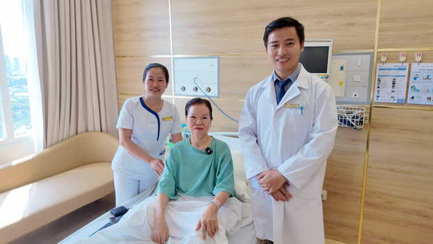 Bệnh nhân bình phục tốt sau phẫu thuật, khép lại hành trình điều trị với kết quả vượt kỳ vọng ban đầu.