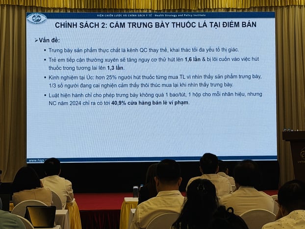 Dự thảo Luật bổ sung nhiều quy định nhằm hạn chế người trẻ tiếp cận thuốc lá
