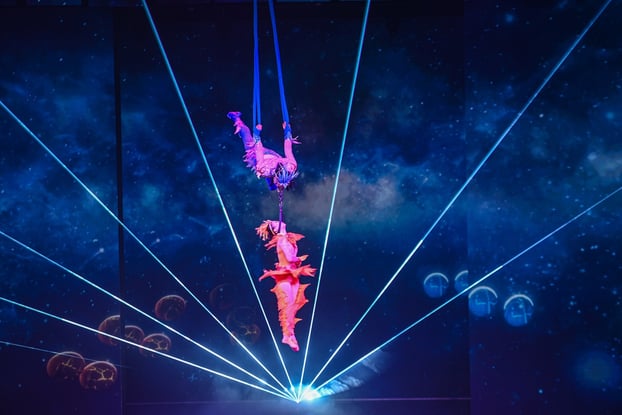 Nhà hát Vinpearl Theatre được trang bị những công nghệ sân khấu hiện đại bậc nhất thế giới