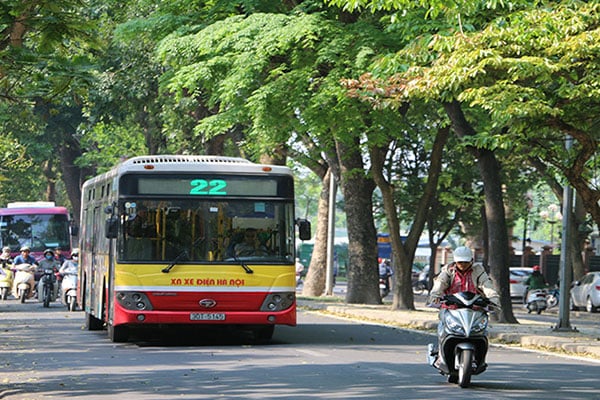 Lộ trình xe bus (xe buýt) đến bệnh viện 103 