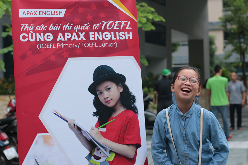 Học sinh Hà Nội nhộn nhịp thử sức kỳ thi TOEFL cùng Apax English 0