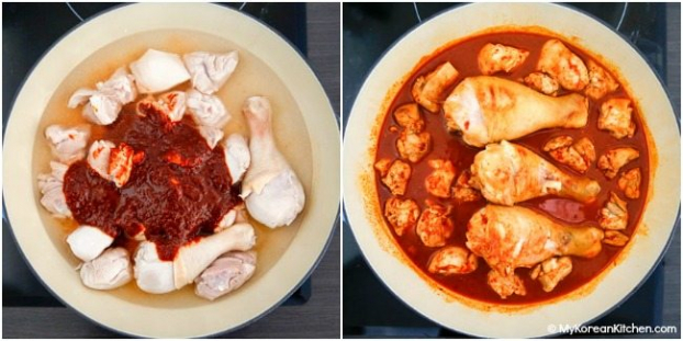 Học ngay công thức gà hầm cay kiểu Hàn Quốc ngon 'tuyệt cú mèo' cho bữa tối 1
