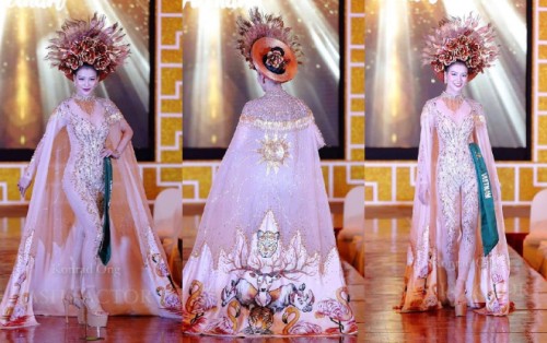 Chiêm ngưỡng bộ trang phục giúp Á hậu Phương Khánh đoạt Huy chương vàng tại Miss Earth 1