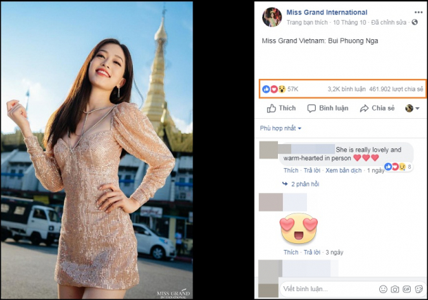 Á hậu Phương Nga xuất sắc lọt top 9 ảnh chân dung tại Miss Grand International 2018 0