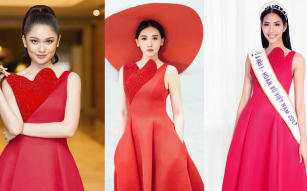 Những lần đụng độ váy áo của Hari Won với mỹ nhân Việt, ai đẹp hơn ai? 2