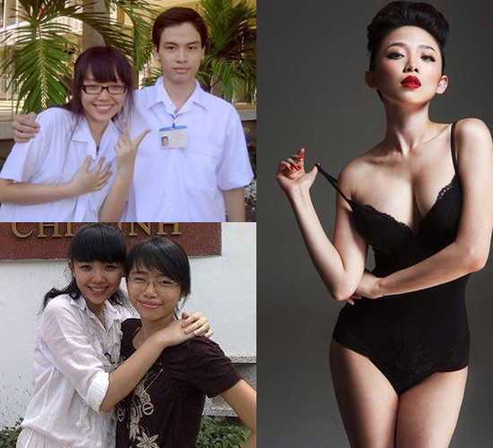   Từ một cô gái có vẻ đẹp trong sáng giờ đây Tóc Tiên đã lột xác trở thành nữ ca sĩ sexy, quyến rũ bậc nhất showbiz Việt.  