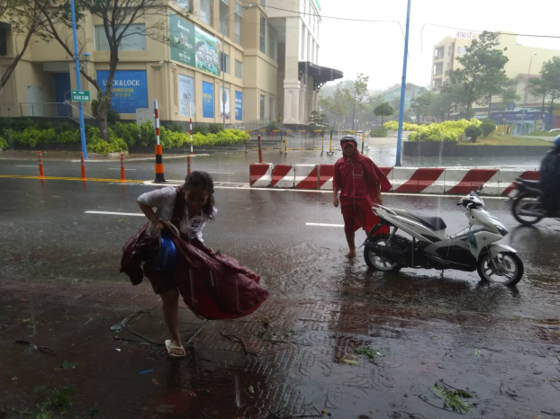 Cập nhật tin bão số 9: Bà Rịa- Vũng Tàu mưa lớn, nhiều tuyến đường bị ngập 5