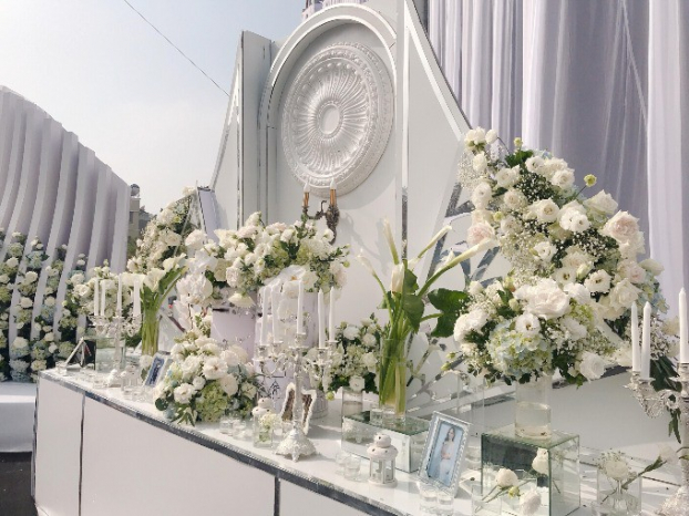 Cặp đôi Thái Nguyên gây sốt vì chi hơn 4 tỷ đồng và 13.000 bông hoa để trang trí đám cưới 3