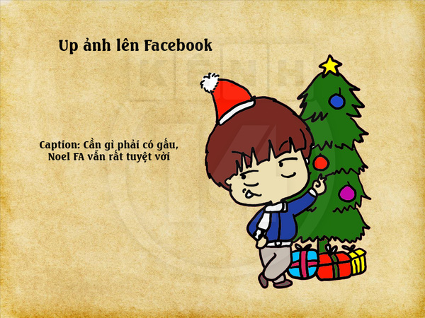10 status Giáng sinh hay, ý nghĩa nhất, đăng Facebook đảm bảo hút triệu like 1
