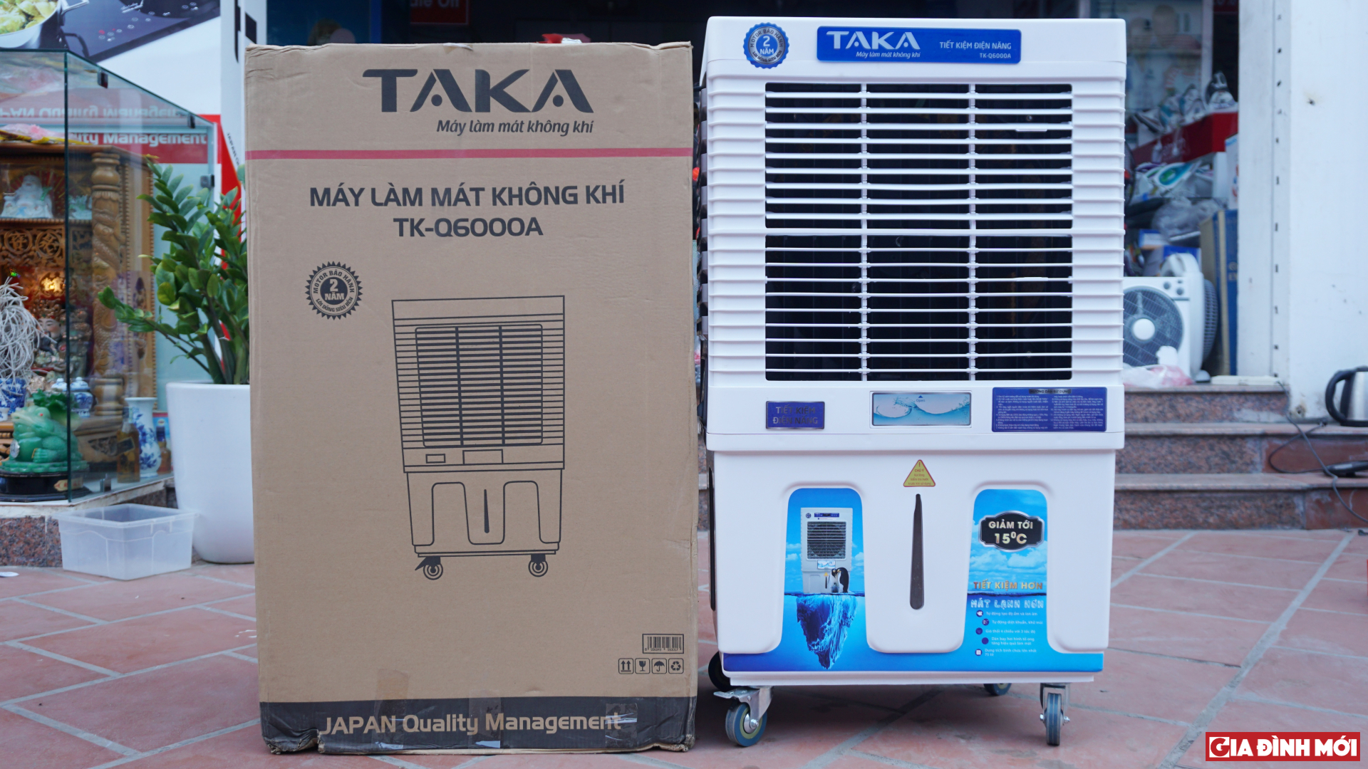 Đánh giá máy làm mát không khí Taka TK-Q6000A: Làm mát nhanh, siêu tiết kiệm điện, giá 5,5 triệu đồng 0