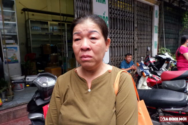   Cô Nguyễn Thị Chính - Nạn nhân trong vụ cháy ở Đê La Thành  