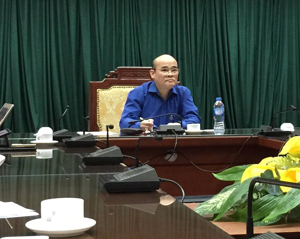 Ông Nguyễn Huy Quang - Vụ trưởng Vụ Pháp chế, Bộ Y tế chia sẻ trong buổi họp báo ngày 21/3
