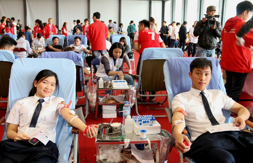 Rất nhiều chiến dịch hiến máu đã nhận được hưởng ứng nhiệt tình của mọi người