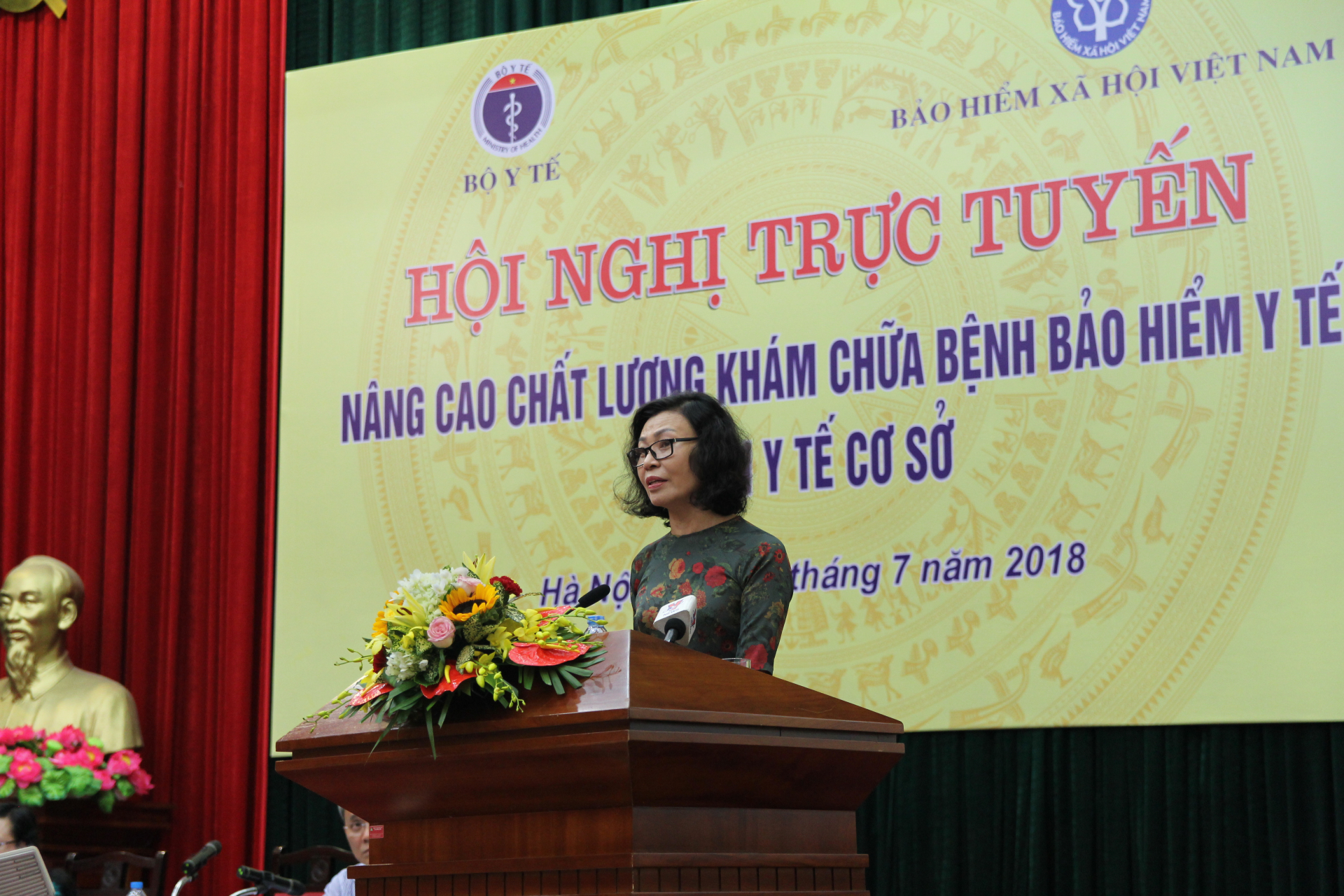 Bà Nguyễn Thị Minh - Tổng Giám đốc BHXH Việt Nam nhận định, không phải hầu hết nhưng phần lớn người dân chưa có niềm tin với y tế cơ sở ban đầu do các nguyên nhân thiếu nhân lực, vật lực.   