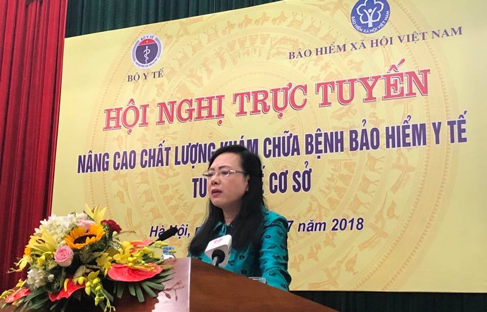 Bộ trưởng Bộ Y tế Nguyễn Thị Kim Tiến cho rằng, y tế cơ sở có vai trò quan trọng, như 