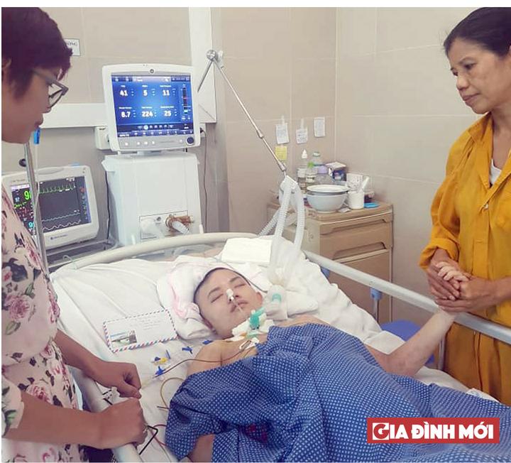 Chị Quỳnh Anh vẫn trong tình trạng hôn mê, mất ý thức