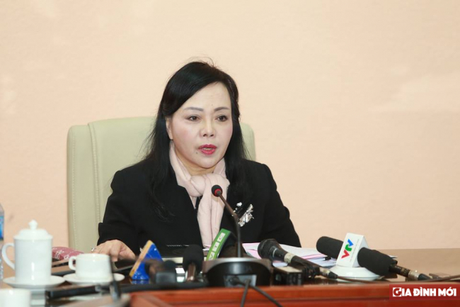   Bộ trưởng Bộ Y tế Nguyễn Thị Kim Tiến  