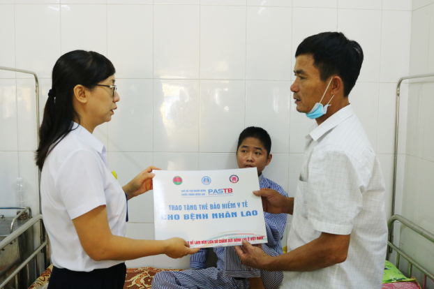   Một trong số bệnh nhân mắc Lao gặp khó khăn được nhận hỗ trợ từ Quỹ hỗ trợ phòng chống lao  