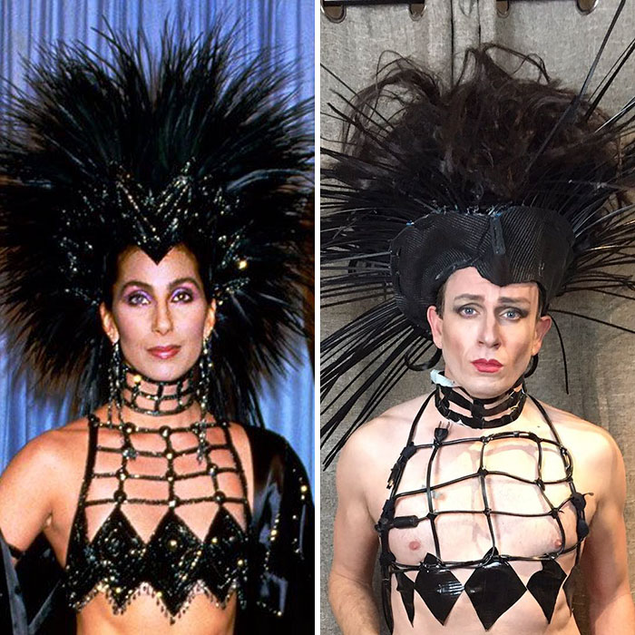 Lo gì, chỉ cần cắm đầu dây điện là có ngay mái đầu của Cher!