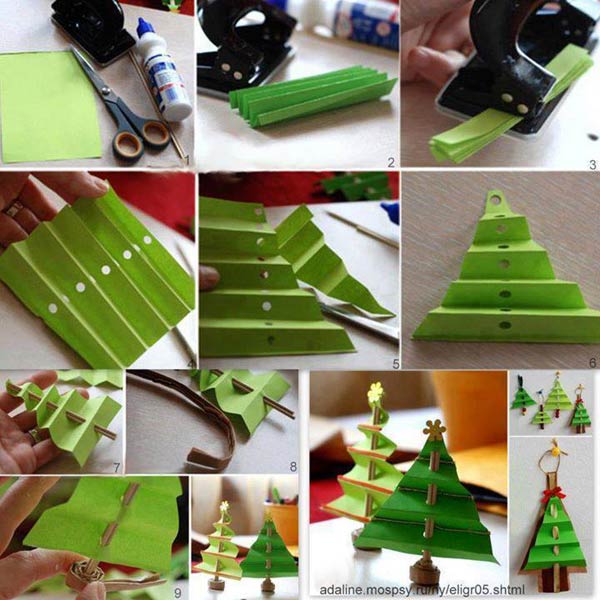 Hãy để bé cùng làm những cây thông Noel đơn giản này để con có cảm giác mình đang cùng mọi người tạo nên lễ Giáng sinh rực rỡ tuyệt vời.