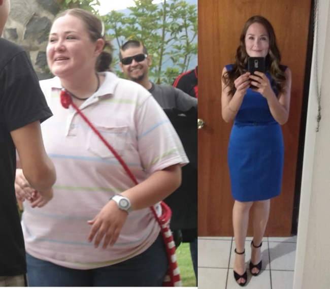 Trong vòng 1 năm rưỡi, cô ấy giảm được 55kg và duy trì được thân hình gợi cảm này suốt 3 năm. 