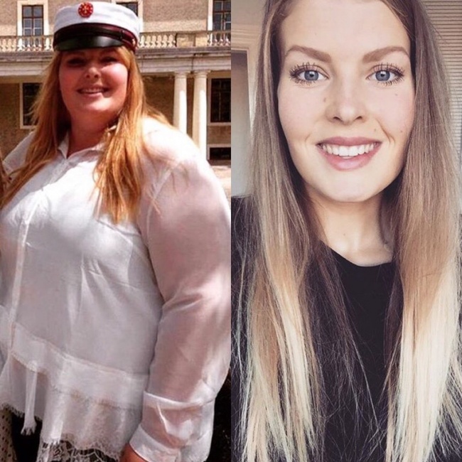 Cô ấy đã giảm được 76kg chỉ trong 11 tháng.