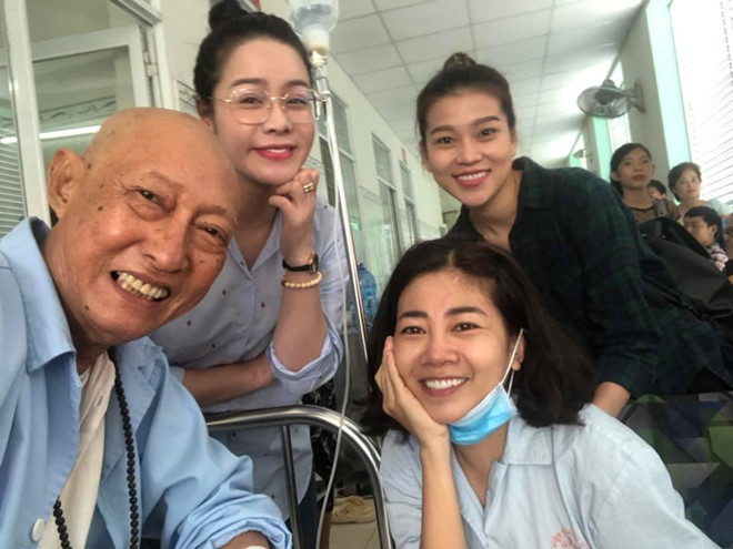   Nghệ sĩ Lê Bình và Phương Mai đang điều trị tại cùng bệnh viện  