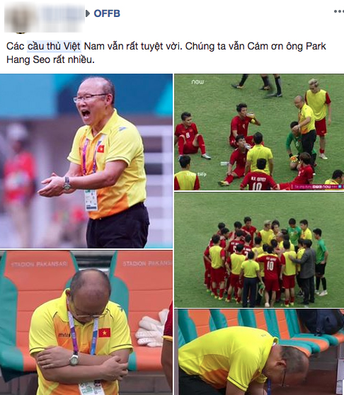 Dù thua, hàng triệu trái tim vẫn gửi lời cảm ơn Olympic Việt Nam và ông Park Hang Seo 9