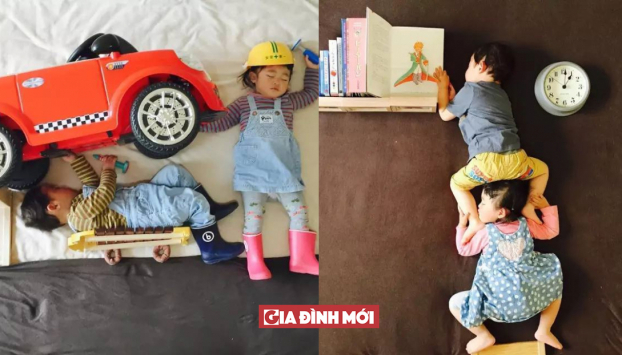 Học mẹ Nhật cách chụp cả 'kho' ảnh sáng tạo cho con từ đồ vật trong nhà 0