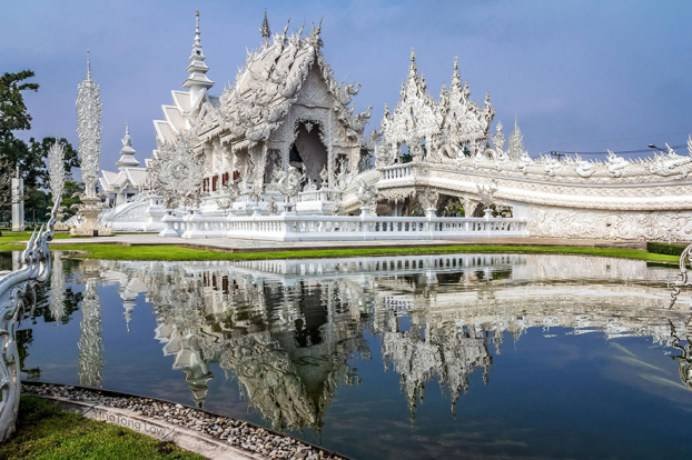 Wat Rong Khun: Ngôi đền Trắng nổi tiếng ở Thái Lan với vẻ đẹp kỳ dị 0