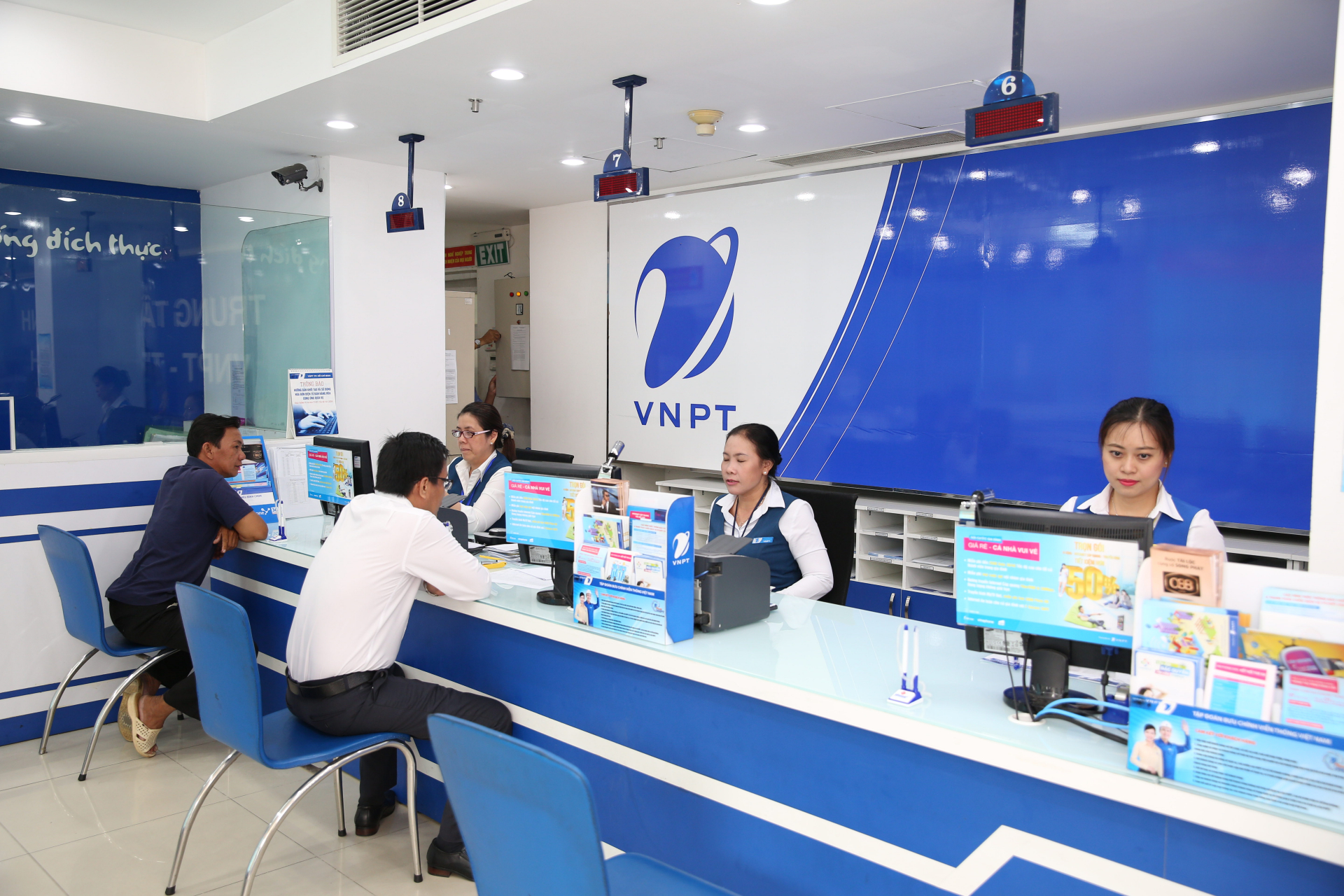 Quầy giao dịch của VNPT