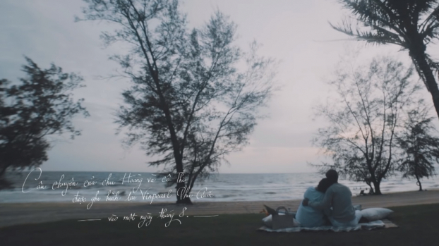   Một câu chuyện tình như phim Hàn Quốc với đầy màu sắc nên thơ đã được chú Hoàng thực hiện dành cho người bạn đời gắn bó với mình suốt 35 năm qua  
