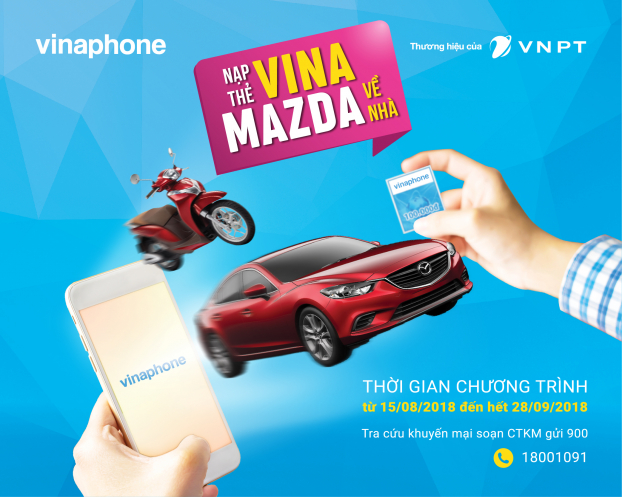 VinaPhone: Mỗi ngày tặng khách một xe SH 0