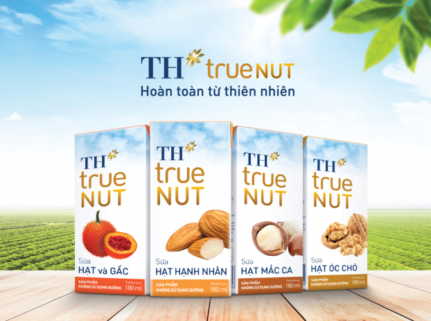   Bộ sữa hạt TH true NUT được coi là cú đột phá trên thị trường đồ uống của Việt Nam  