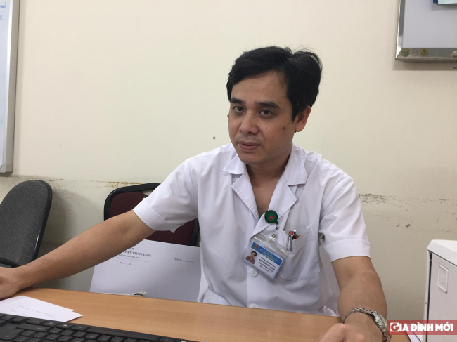   BS. CKI Nguyễn Đức Hạnh, Phó trưởng khoa Ung bướu, Bệnh viện Phổi Trung ương  
