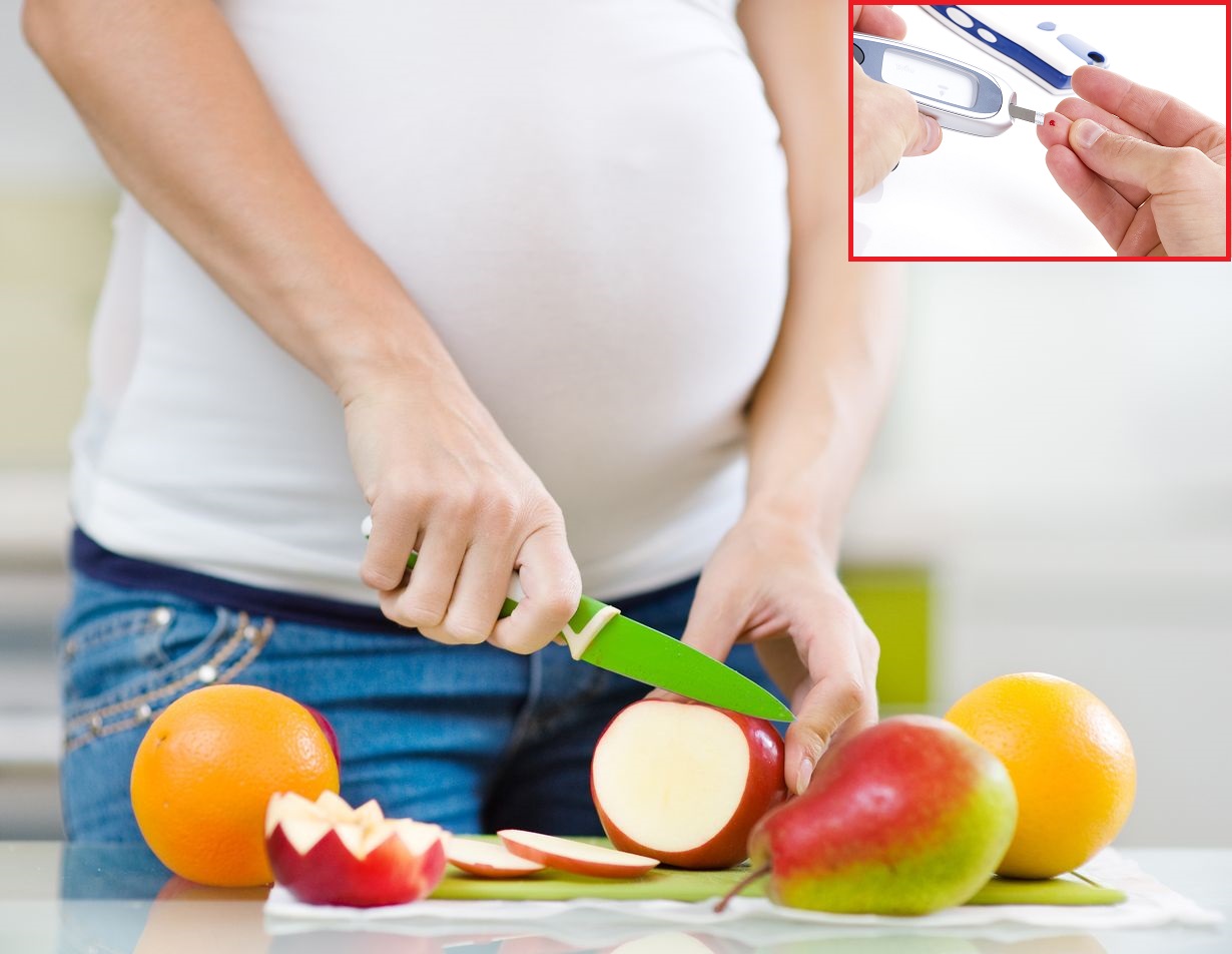 Khi có thai các bà bầu nên ăn đủ chất, không nên ăn quá nhiều và nên thực hiện xét nghiệm dung nạp đường glucose để tầm soát bệnh