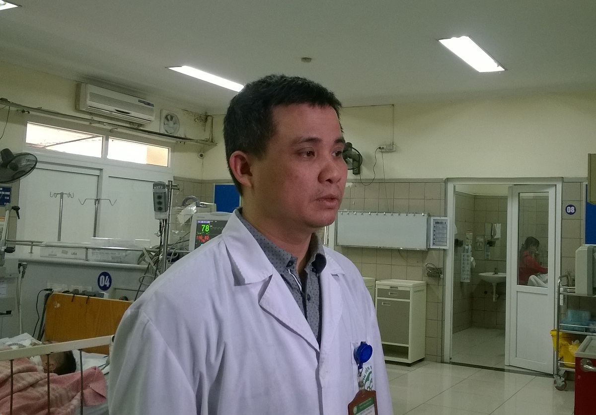 ThS.BS Nguyễn Trung Nguyên, Phụ trách Trung tâm Chống độc, Bệnh viện Bạch Mai