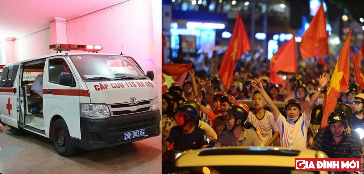 Số ca cấp cứu tai nạn giao thông tăng vọt vì chiến thắng của đội tuyển U23 Việt Nam