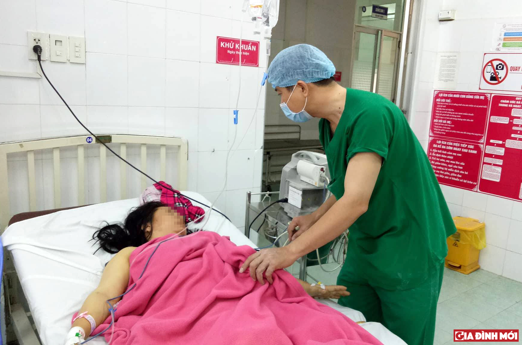 Sản phụ Nguyễn Thị T. mắc hội chứng HELLP nặng được cứu chữa thành công