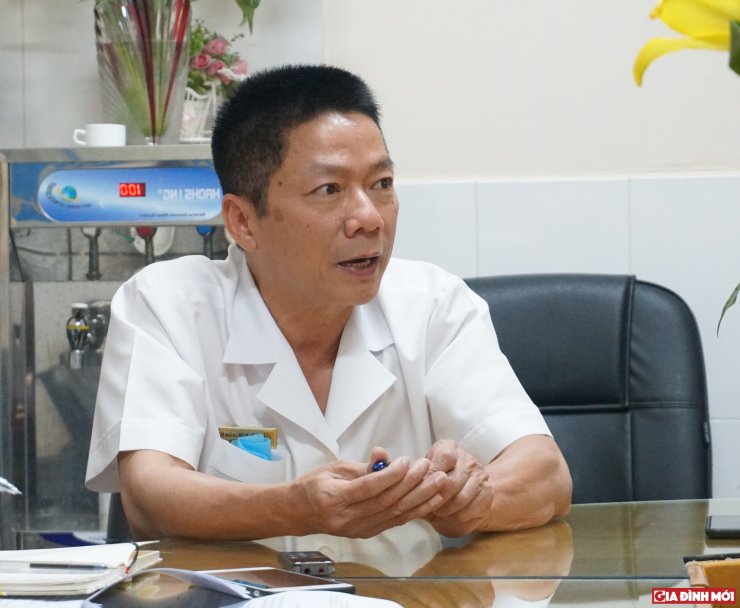 ThS.BS Lưu Quốc Khải, Trưởng khoa Đẻ A2, Bệnh viện Phụ sản Hà Nội 