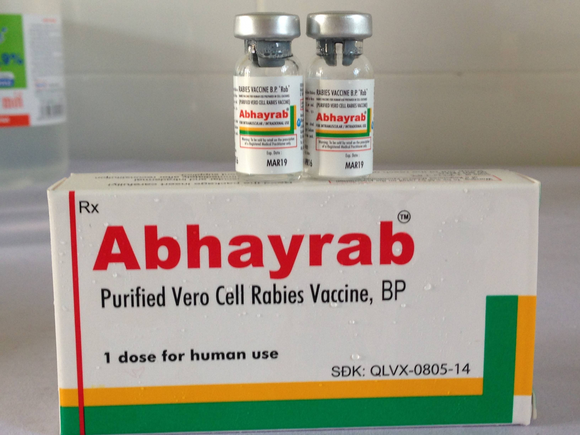 Vắc xin Abhayrab là một trong số 5 loại vắc xin phòng dại được cấp giấy đăng ký lưu hành tại Việt Nam