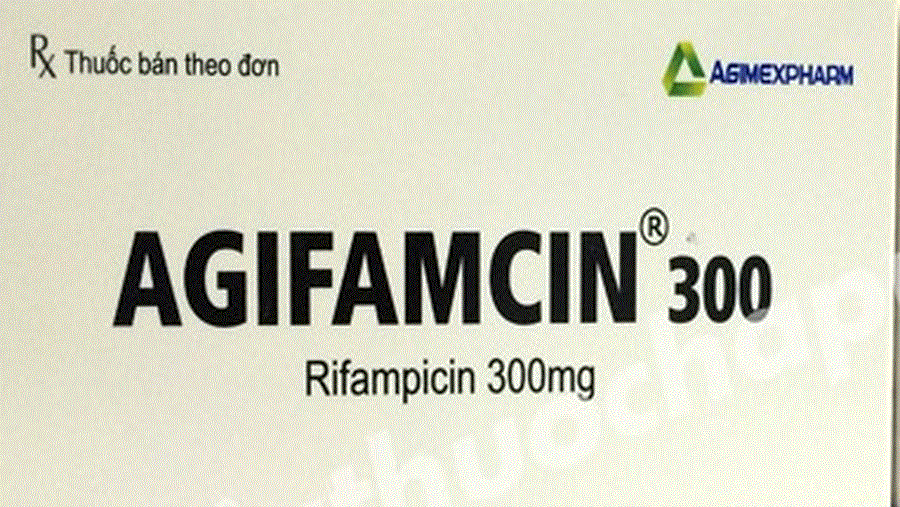 Thuốc viên nang cứng Agifamcin 300 (Rifampicin 300mg) bị đình chỉ lưu hành do không đạt tiêu chuẩn chất lượng về chỉ tiêu độ hòa tan. Ảnh minh họa