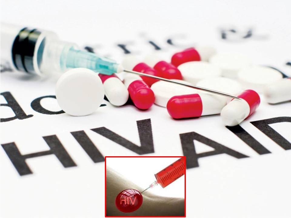 Sử dụng chung bơm kim tiêm đối với người nghiện chích ma tuý, người bị HIV sẽ có nguy cơ lây nhiễm HIV